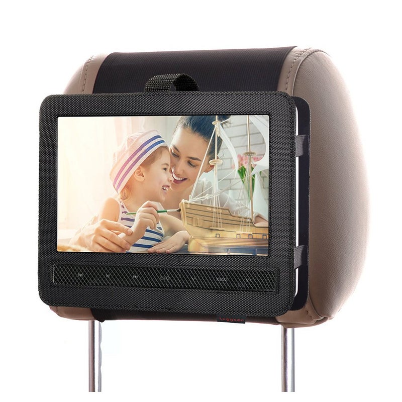 ZugGear DVD Player Headrest Mount Holder Portable DVD Player Mount Car Back seat Headrest Holder for Swivel & Flip 10 inch to10.5 inch - Image 1